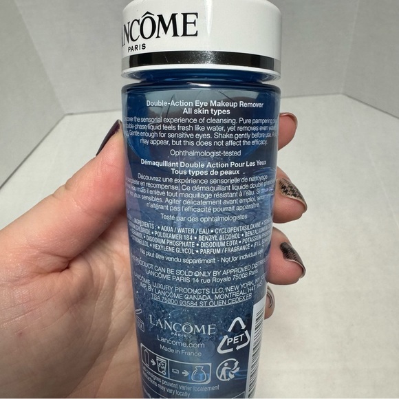 New Lancôme Bi-Facil Double Action Eye Makeup Remover 4.2oz Gentle Waterproof - Picture 7 of 7